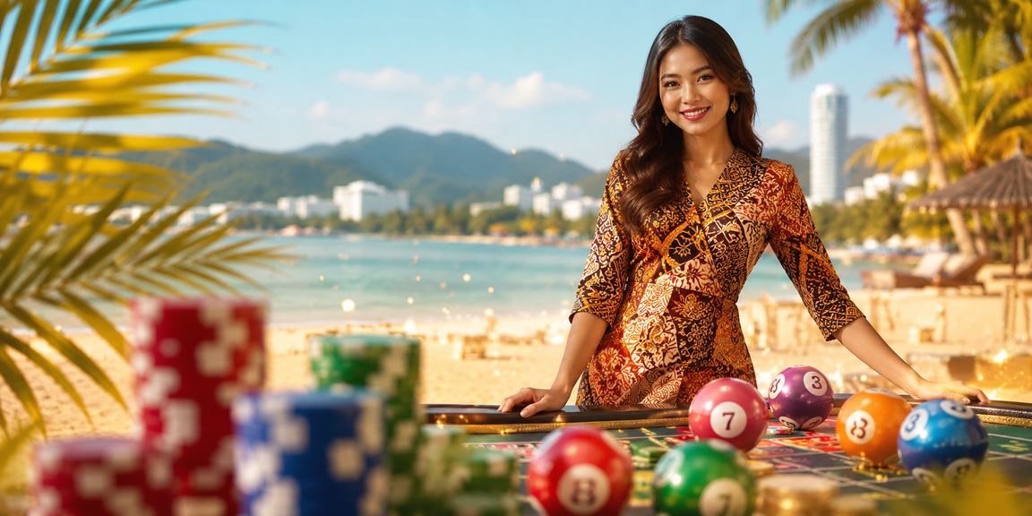 Pemain Malaysia membeli tiket loteri dalam talian melalui platform cam4 di Langkawi